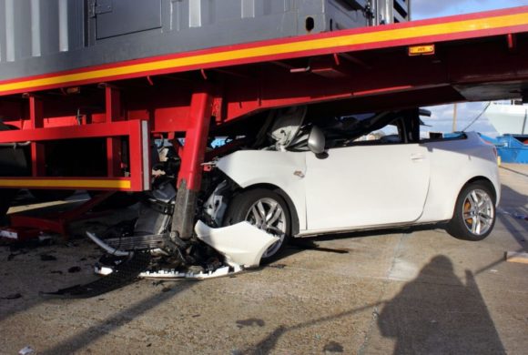 Truck Drivers Pushed to the Max Fall Asleep Behind the Wheel