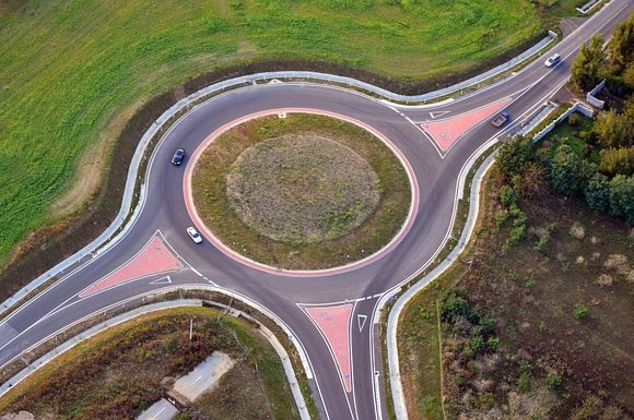 Traffic Circles Can Be Tricky the First Time Around